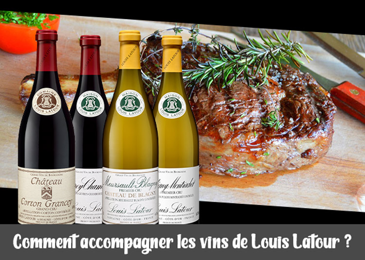 accords met et vin Louis latour